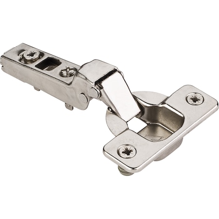 Hardware Resources 110 Degree Standard Duty Partial Overlay Cam Adjustable Self-close Hinge with Press-in 8 mm Dowels 500.0179.75